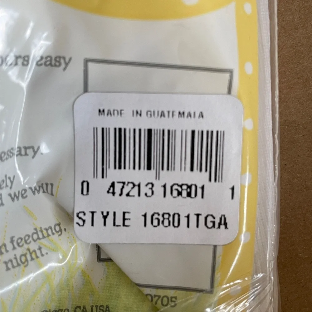 Gerber Little Suzy's Zoo Baby Coverall White w/ flowers & duck size 0-3 mo NWT - Picture 4 of 7